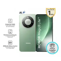 HONOR - MAGIC 8 LITE 5G 8RAM 512GB FOREST GREEN - REGISTRADO