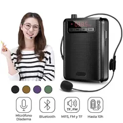 SEISA - Amplificador de Voz Portátil con Micrófono con Vincha Recargable