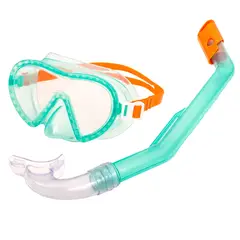 AQUA - Set Snorkel Dolfino Libre de Laatex para Niaaos