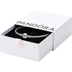 GENERICO - Pulsera PANDORA Moments Ball Clasp Plata