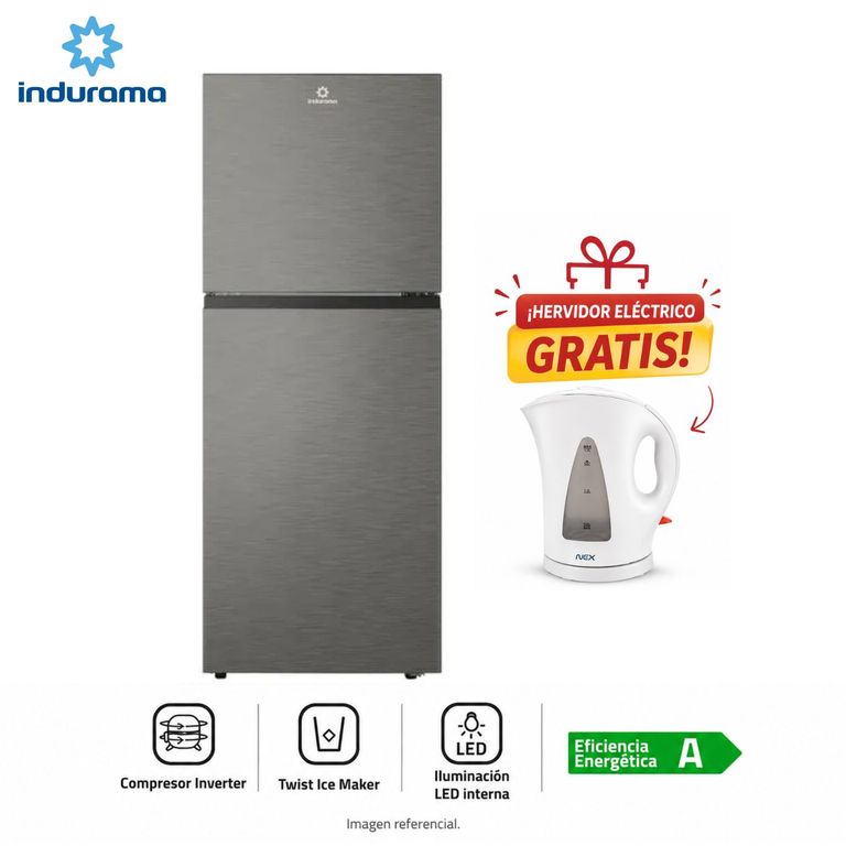 Refrigeradora RI-359I 203 litros Plata