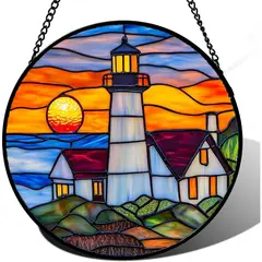 MARINO - Vidriera para Ventana JOSUMALY Faro 20x39 cm