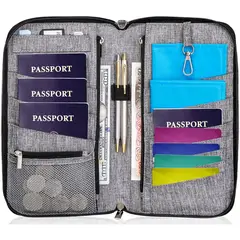 GENERICO - Organizador de Documentos de Viaje Valante Premium Grande RFID
