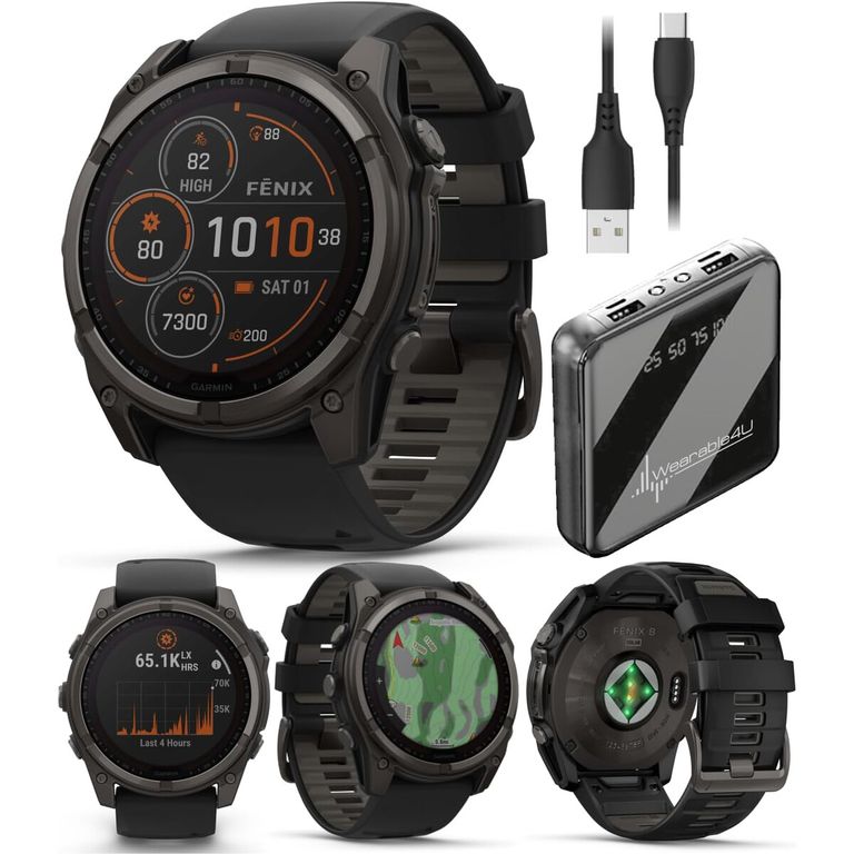 Smartwatch Fenix 8 Solar Sapphire 51 mm Titanio