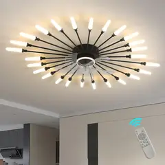 GENERICO - Ventilador de Techo Teyeard 39in Sin Aspas con Luz y Control