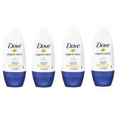 DOVE - Desodorante Roll On Original Clean 50ml Sin Aluminio