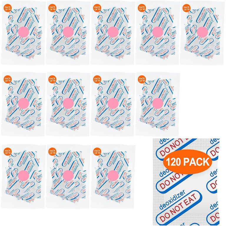 Absorbedores de Oxaageno LIFJOY 500cc 120 Pack Food Grade