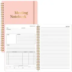 GENERICO - Cuaderno para Reuniones Thboxes 7x10 Pulgadas 160 Paaginas