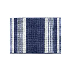 MAINSTAYS - Alfombra de Baaao 43x61cm Azul Marino Espuma