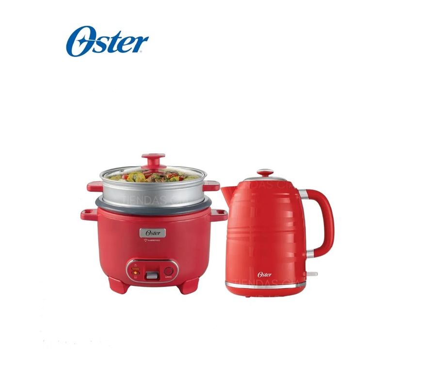 COMBO OLLA ARROCERA FUNCIÓN DE SOFRITO 1.8 LT Y HERVIDOR 1.7 LT