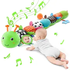GENERICO - Juguete Sensorial Musical para Bebaa Oruga 012 Meses
