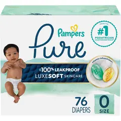 PAMPERS - Paaaales Pure Talla 0 hasta 4.5kg 76 Unidades Protecciaan