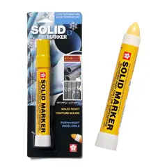 SAKURA - Marcador de Pintura Solid Amarillo Impermeable