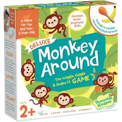 KINGDOM - Juego de Mesa Peaceable Monkey Around Deluxe para Niaaos 2