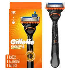 GILLETTE - Afeitadora Fusion5 Power con 5 Cuchillas