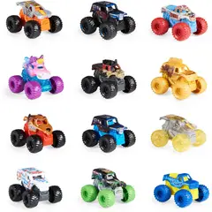 MONSTER JAM - Mini Camiaan Coleccionable 187 Escala Pack 12