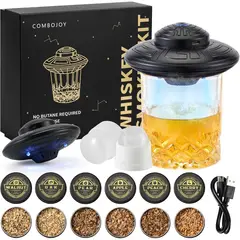 WHISKEY - Kit Ahumador Elaactrico ComboJoy Diseaao UFO LED
