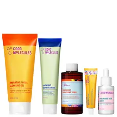 GOOD MOLECULES - Set Cuidado Facial 5 Piezas Hidratante
