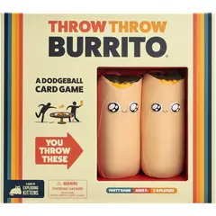 EXPLODING KITTENS - Juego Throw Throw Burrito 120 cartas