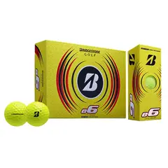 BRIDGESTONE - Pelota de Golf E6 12 Un Amarilla Soft Distance