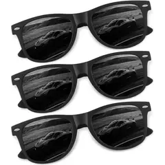 SOL - Lentes de CGID Retro Polarizados Negro Ultraligero
