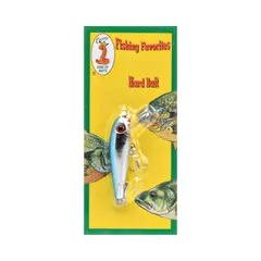 CREME - Senuelo Lure Minnow 3 in ChromeBlue Flota