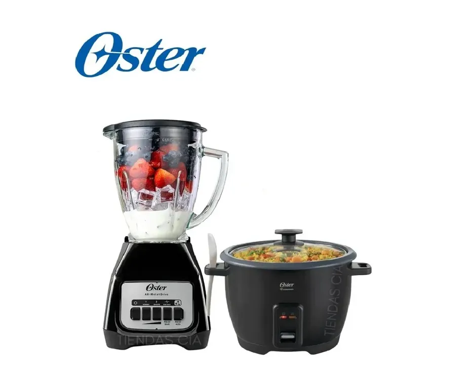 COMBO OLLA ARROCERA CKSTRCB10DFBLK - LICUADORA BLSTKAGBPB