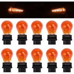 GENERICO - Bombilla 3157 Ecocstm 12V 21W Ambar Pack10
