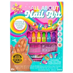 JUST - Kit Arte de Unas My Style 6 Anos 6 Esmaltes Sin Parabenos