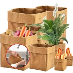 KRAFT - Bolsas QUALIALL Set 8 S M L XL Lavables Aptas Alimentos