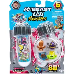 MR BEAST LAB - Figuras Coleccionables Swarms Pack 6 5cm
