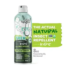 TREK - Repelente Insectos Lemongrass 8oz Spray para ninos