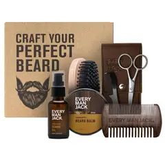 JACK - Kit Cuidado Barba Every Man Sandalwood Aceite Balsamo