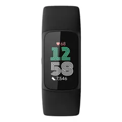 FITBIT - Smartband Charge 6 Obsidian GPS Salud EU