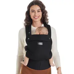 MOMCOZY - Mochila Portabebe Ergonomico 3 Posiciones EVA