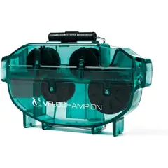 GENERICO - Limpiador de Cadena VeloChampion Manual Verde 4 Rodillos
