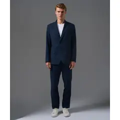 Mbo - Blazer Lino Azul Marino