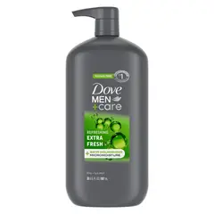 DOVE - Gel corporal MenCare 887 mL Extra Fresh hidratante