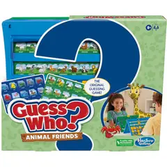 Hasbro - Juego Guess Who Animal Friends 2 Caras