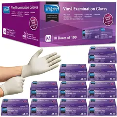 STRETCH - Guantes Vinilo Inspire 1000un Sin Latex