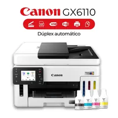 CANON - Impresora Multifuncional Maxify GX6110 Wi-Fi