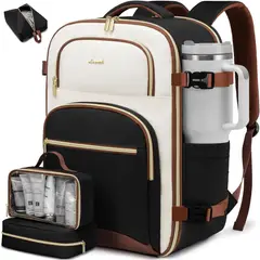 LOVEVOOK - Mochila Viaje 40L TSA Laptop 17.3in