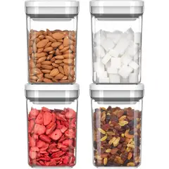 GENERICO - Contenedor Alimentos MRSIGA 1L Hermetico BPA Pack 4