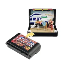 FUNKO - Street Fighter II Diorama Ryu y Ken Sega Genesis