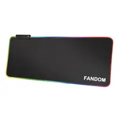 GENERICO - PAD MOUSE GAMER XL RGB FANDOM GP10 80CM X 30CM BASE ANTIDESLIZANTE