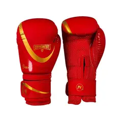 GENERICO - Guantes de Boxeo Uppercut Brave Mate Pu Injection Rojo 14 OZ