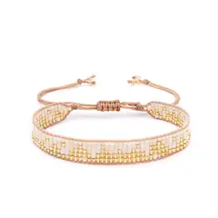CLAUDIA NAVARRO - PULSERA LOOM ISIS GOLD -