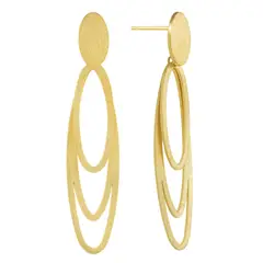 GENERICO - ARETE LARGO LYMA GOLD - CLAUDIA NAVARRO