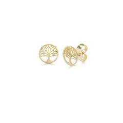GENERICO - ARETE ARBOL GOLD - CLAUDIA NAVARRO