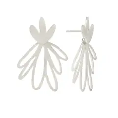 CLAUDIA NAVARRO - ARETE LARGO CALEA SILVER -